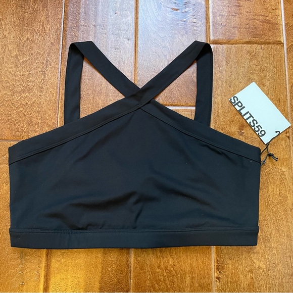 Splits59 Riley Rigor Bra - Black - Picture 4 of 6